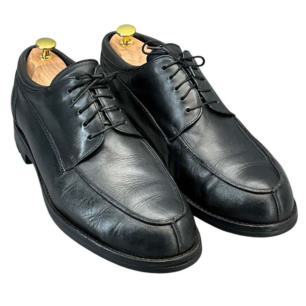 Cole Haan Vibram Sole Black Leather Lace Up Comfort Oxford Dress Shoes Men 13